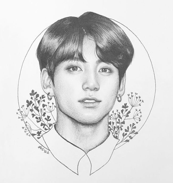 Портрет БТС Jungkook