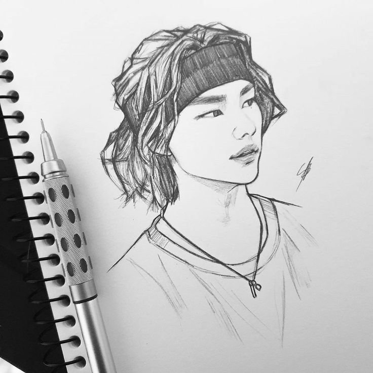 Stray Kids рисунки Хёнджина