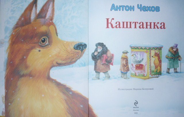 Рисунок к рассказу каштанка