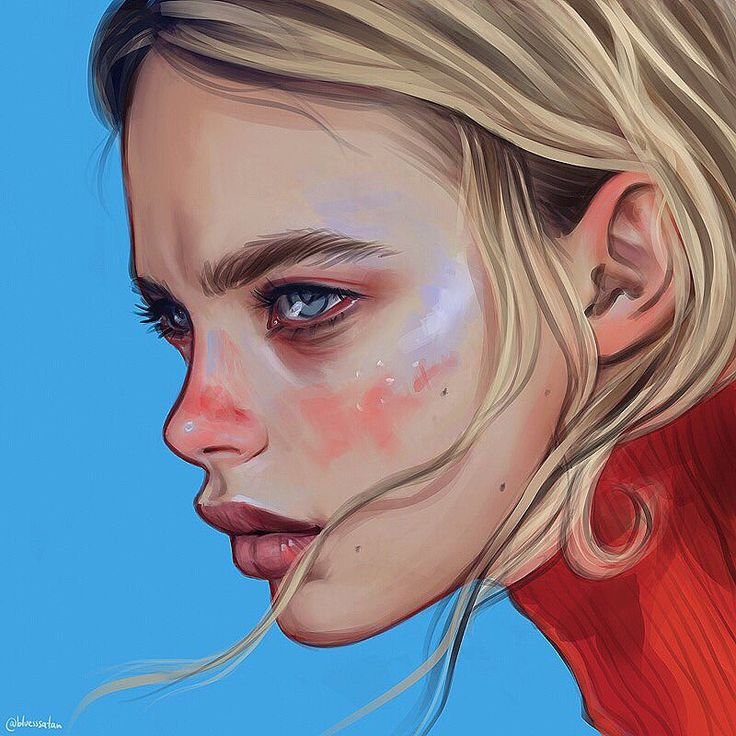 Портрет в Procreate