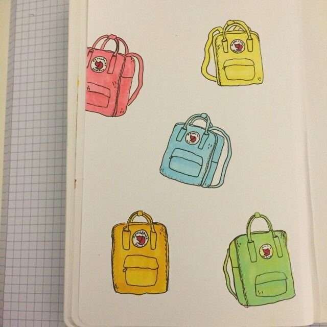 Нарисовать рюкзак