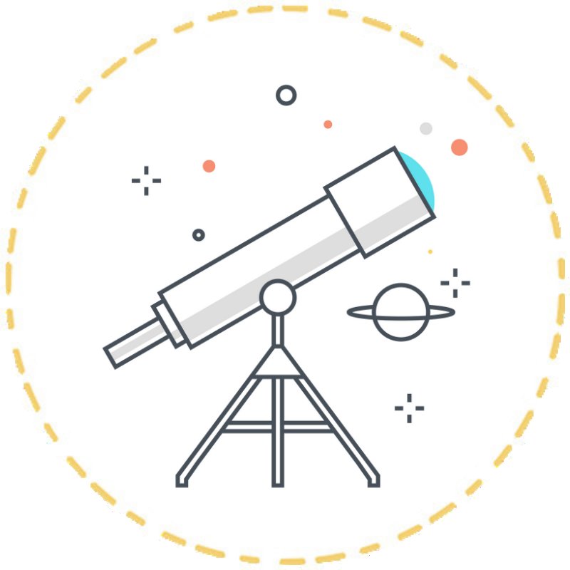 Телескоп шаблон для печати