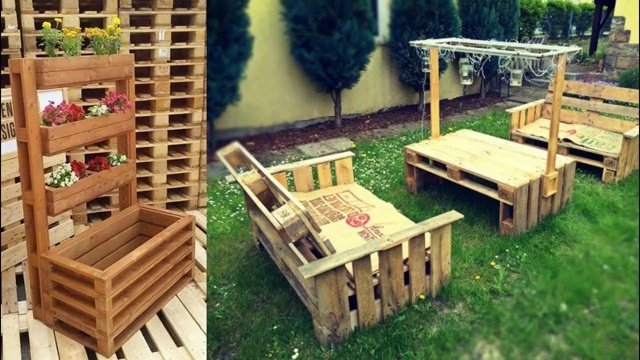 Самоделки из поддонов