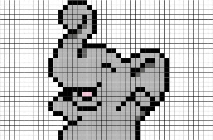 Рисунки по клеточкам маленькие