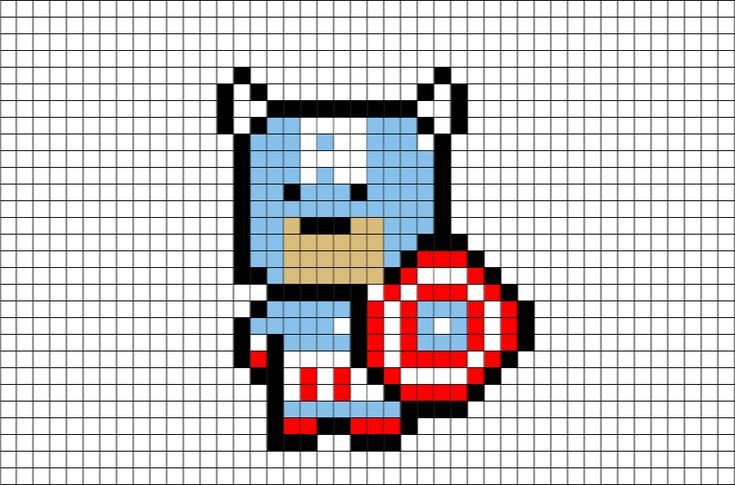 Пиксельные рисунки небольшие
