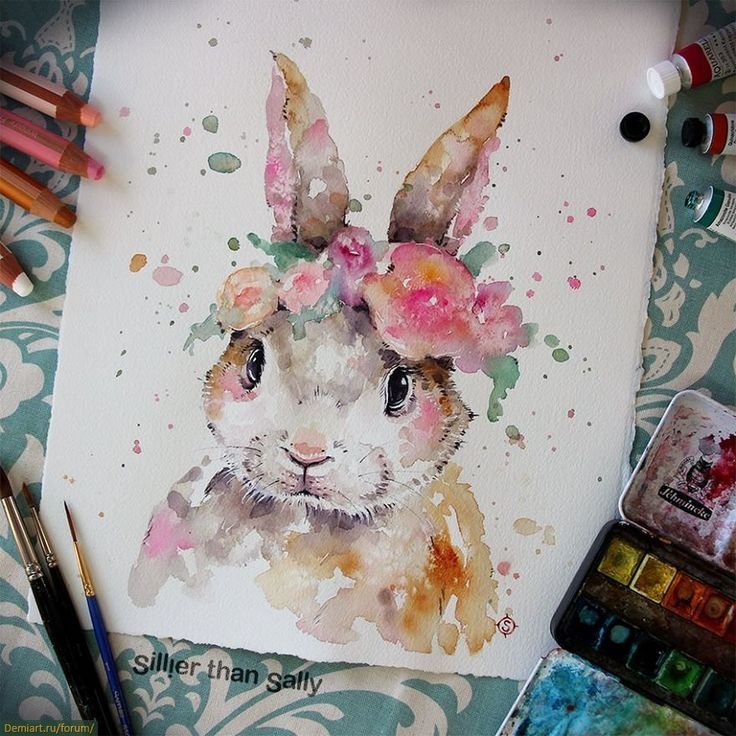 Акварельные рисунки