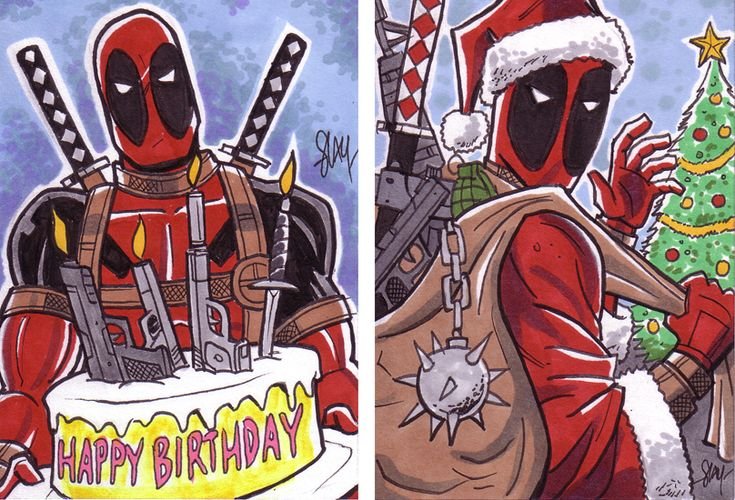 Deadpool с днем рождения