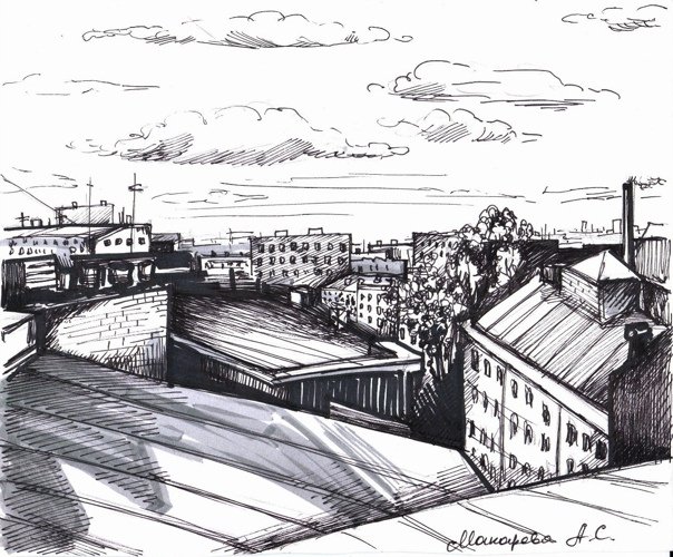 Крыша Графика