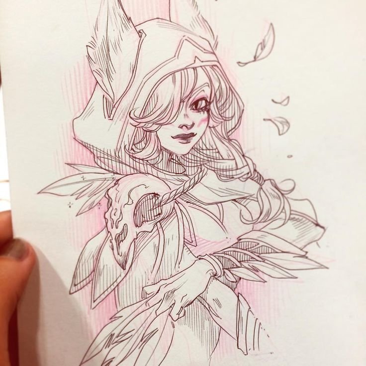 Арты карина мобайл легенд