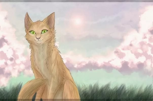Коты Воители Златошейка