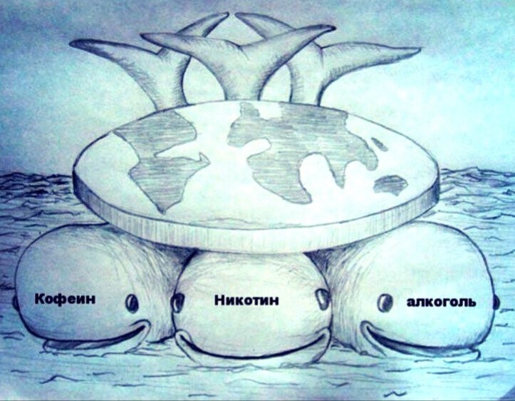 Земля на трех китах