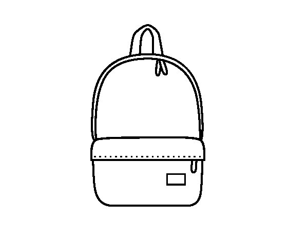 Портфель раскраска