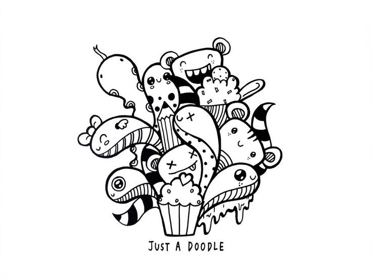 Рисунки в стиле Doodle