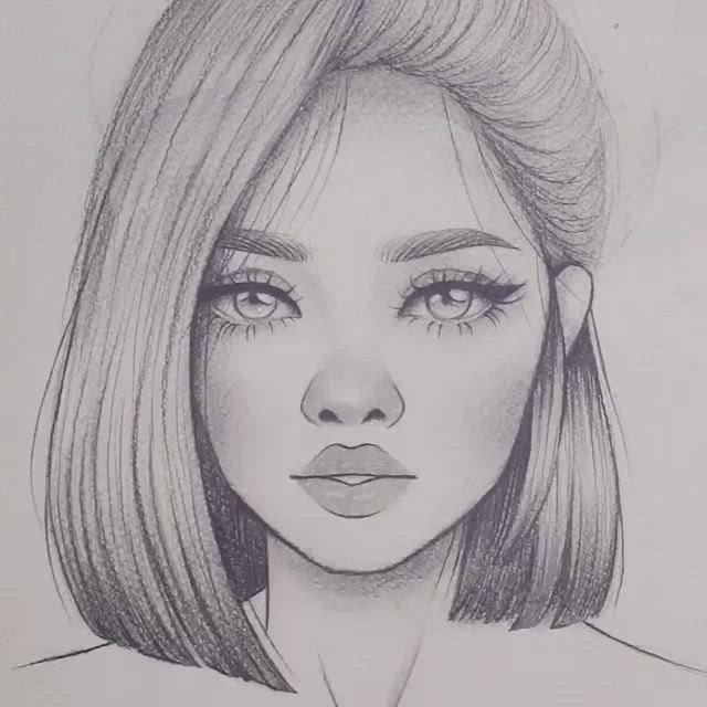 Красивые лица для срисовки