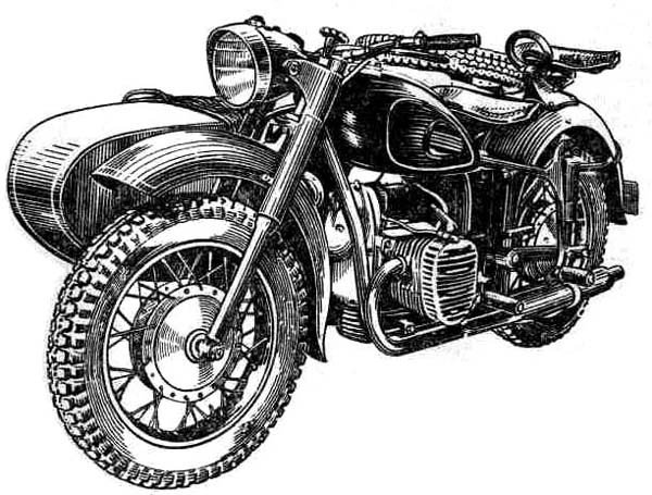 Мотоцикл Урал к 750