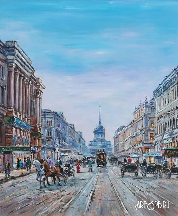 Невский проспект картина