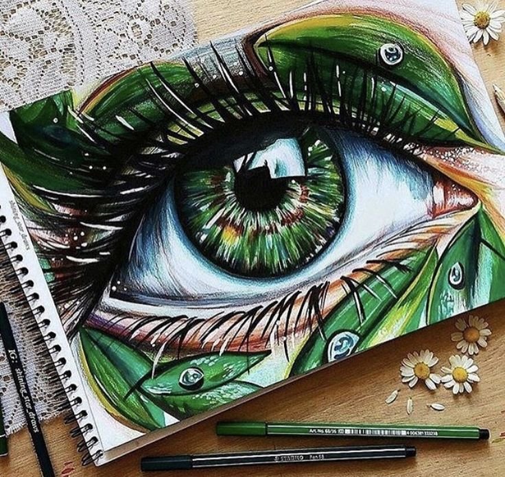 Необычные рисунки карандашом