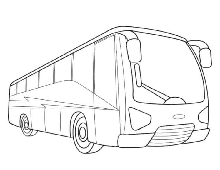 Нарисовать автобус