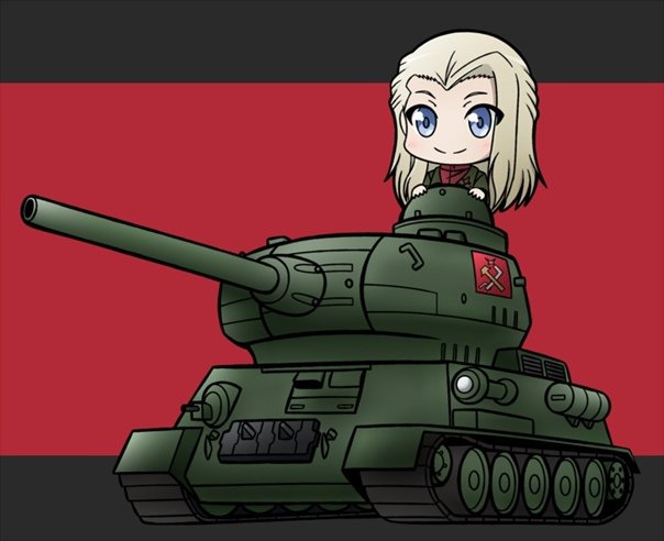 Аниме танкистки т 34