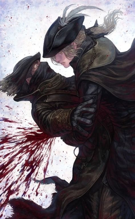 Bloodborne леди Мария аниме