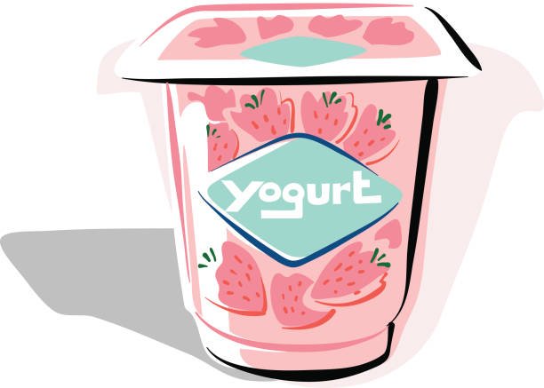 Йогурт рисунок