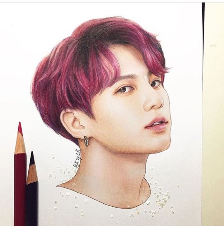 Портрет БТС Jungkook