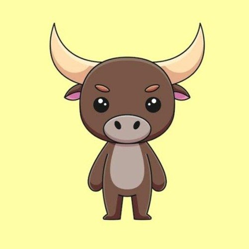 Cute bull