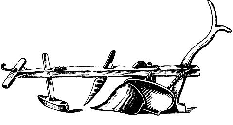 Плуг древний Рим