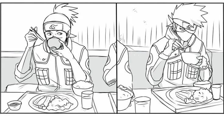 Какаши и Ирука яой