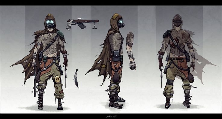 Post Apocalyptic Art одежда