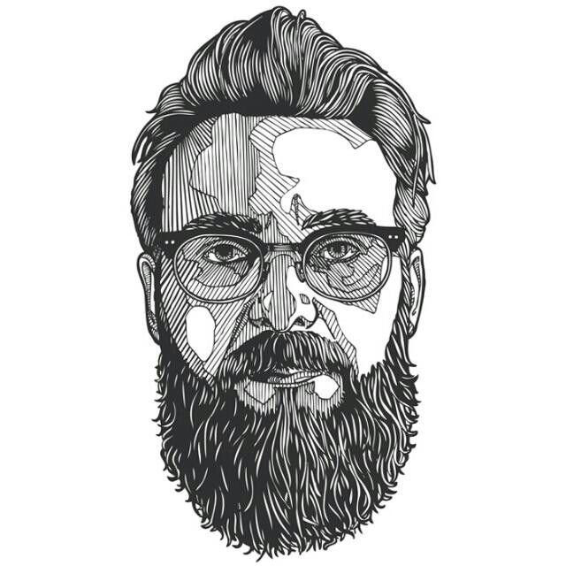 Портрет бородатого мужчины