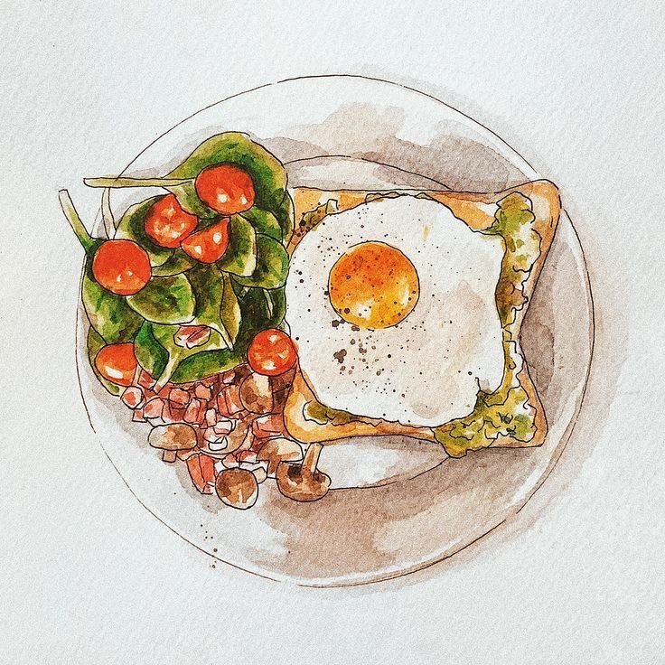 Рисунки еды