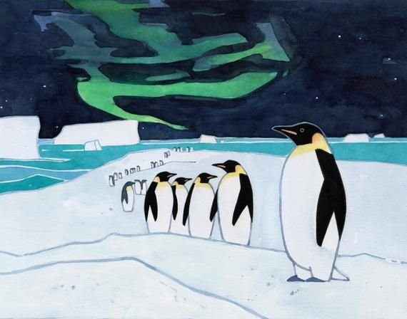 Антарктида рисунок