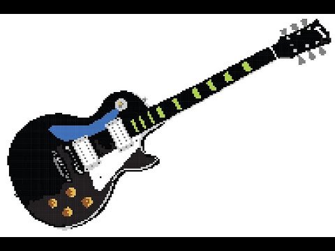 Пиксельная электрогитара