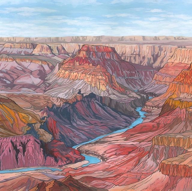 Grand Canyon USA Art