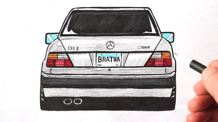 Мерседес w124 вектор
