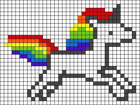 Рисунки в клетку маленькие