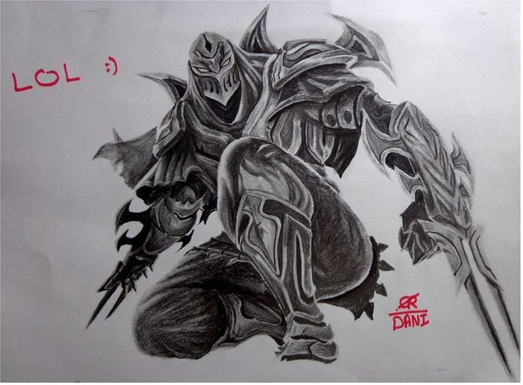League of Legends рисунки