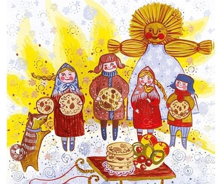Идеи на тему Масленица рисунок