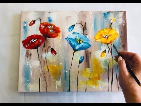 Рисование акрилом для начинающих