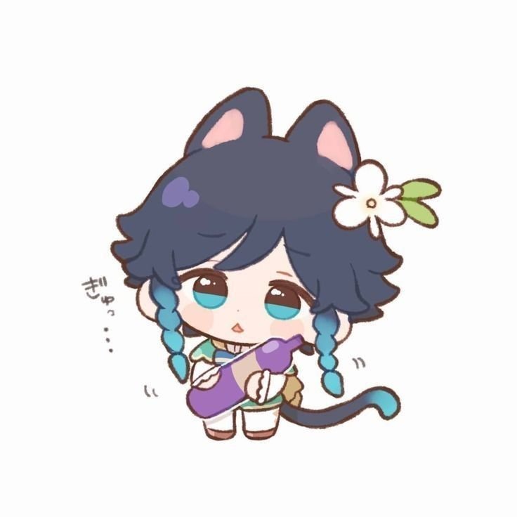 Венти чиби арт