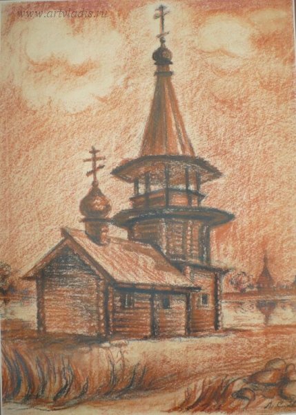 Церковь в графике