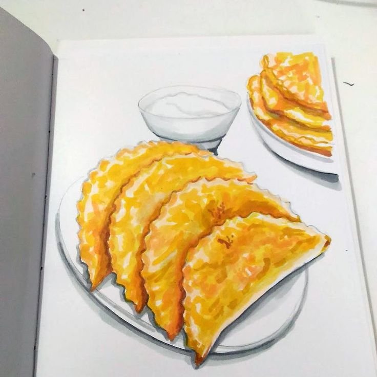 Рисунки еды