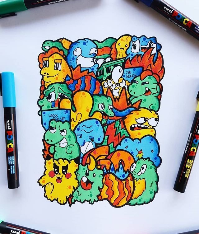 Posca маркеры Art