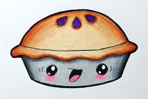 Рисунок пирожков