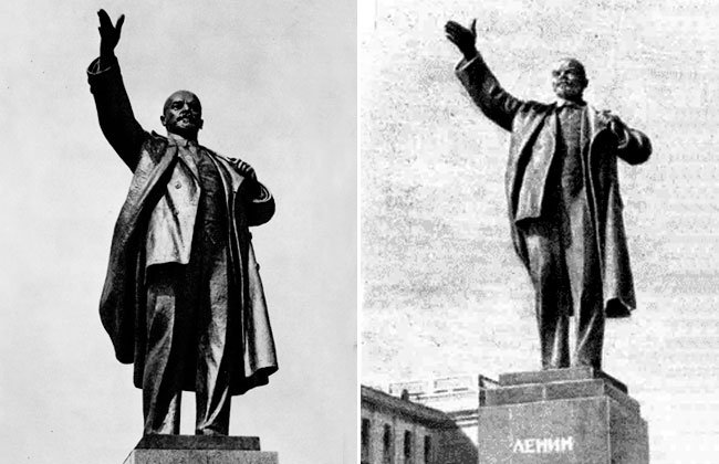 Памятник Ленину Воронеж история