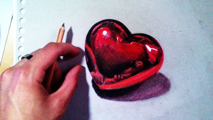Сердце для рисования