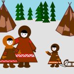 Ханты и манси иллюстрации