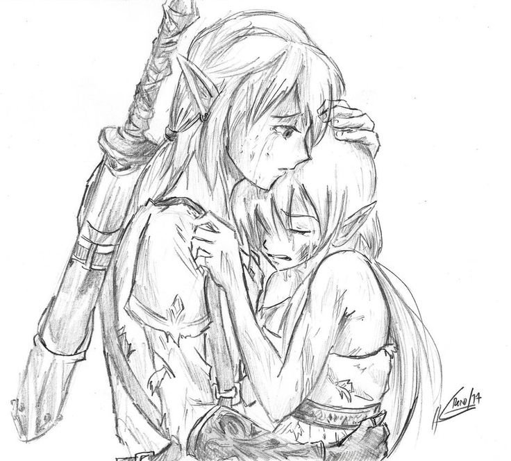 Zelda Sheikah link Art