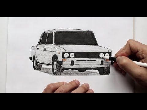 Рисунок ВАЗ 2106 перед